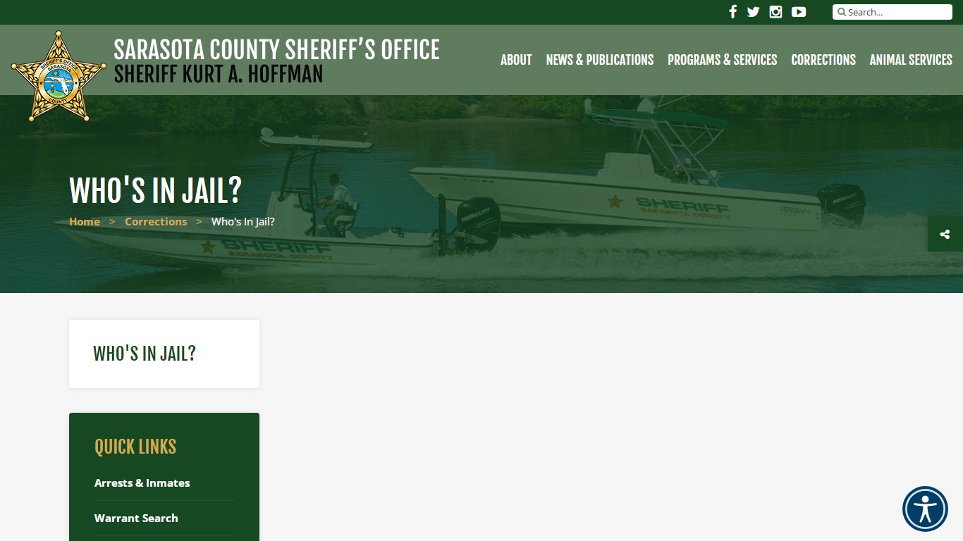 Who's in Jail? - Sarasota County Sheriff's Office